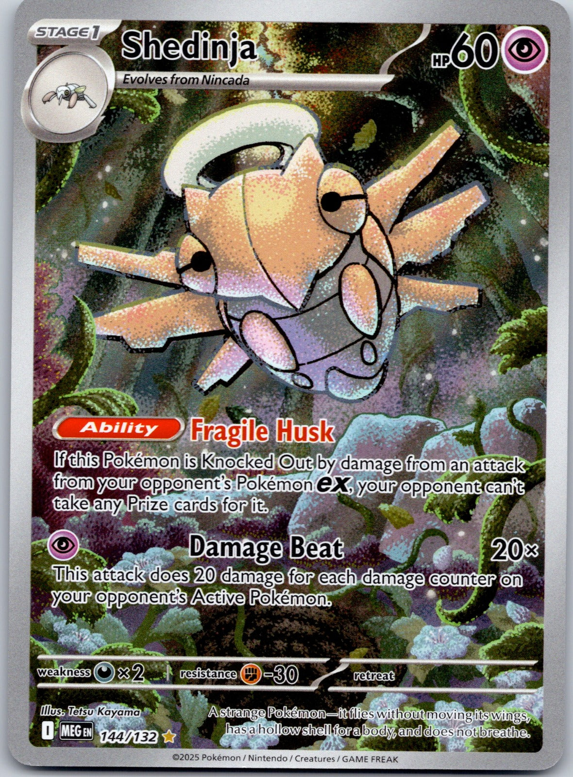 Shedinja 144/132 ME01: Mega Evolution (IKEDA Saki)