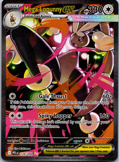Mega Lopunny ex 128/094 ME02: Phantasmal Flames (Kinu Nishimura)