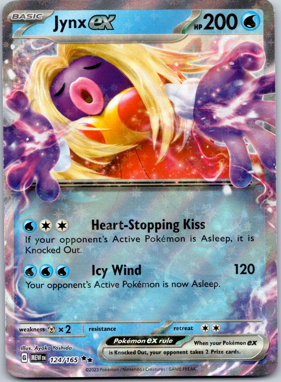 Jynx ex 124/165 SV: Scarlet & Violet 151 (Ayako Yoshida)