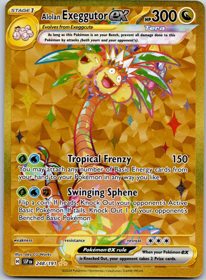 Alolan Exeggutor ex 248/191 SV08: Surging Sparks (aky CG Works)