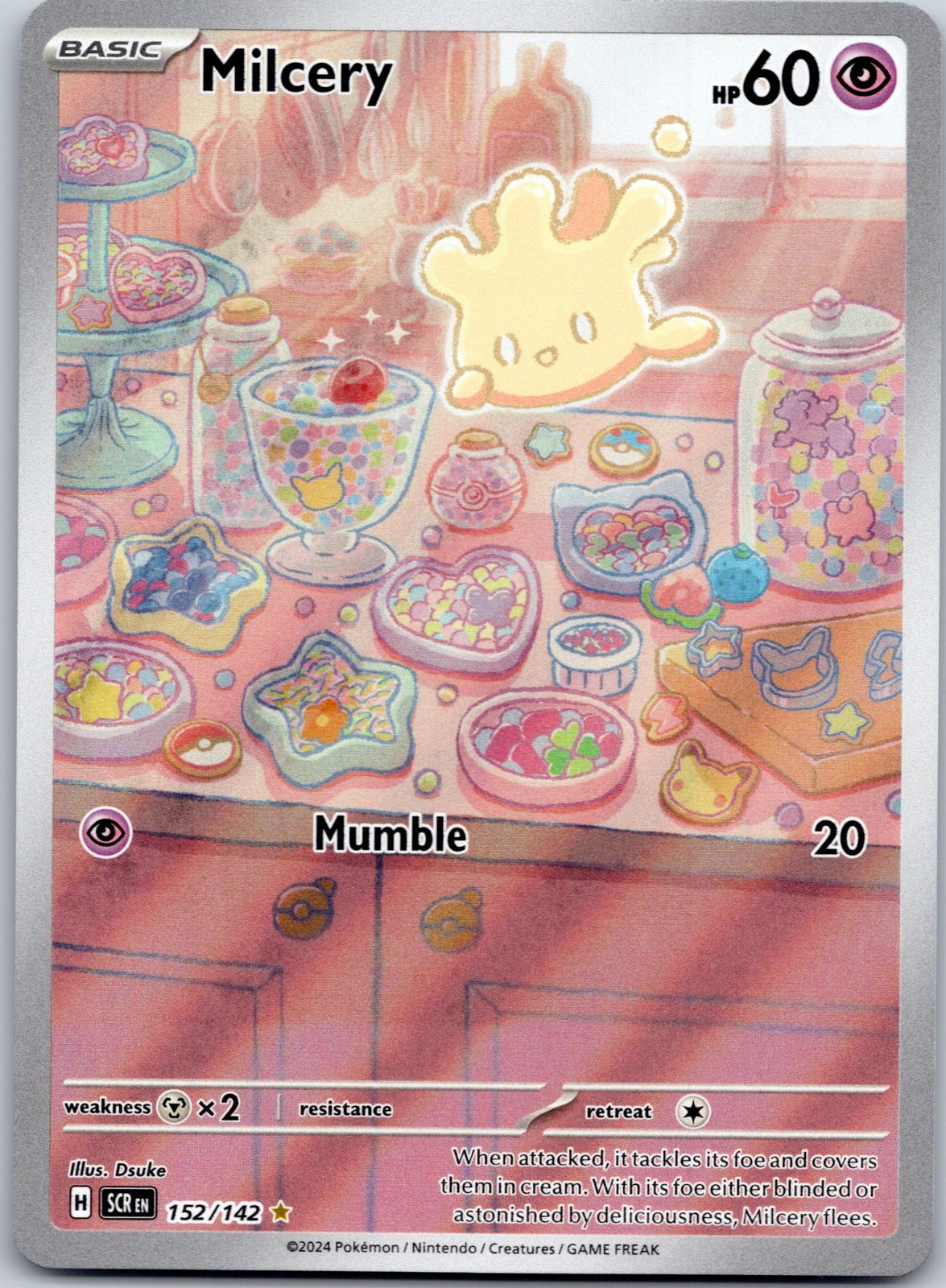 Milcery 152/142 SV07: Stellar Crown (Dsuke)