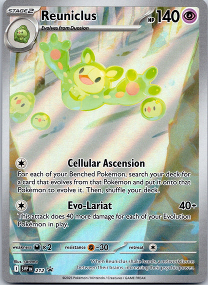 Reuniclus 212 SV: Scarlet & Violet Promo Cards (satoma)