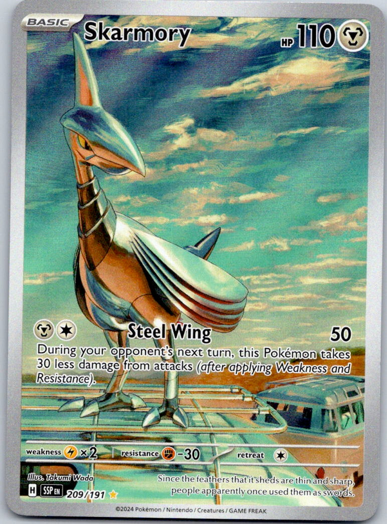 Skarmory 209/191 SV08: Surging Sparks (Takumi Wada)