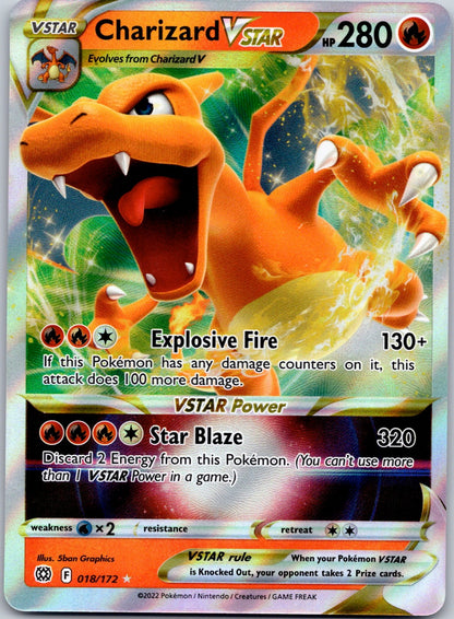 Charizard VSTAR 018/172 SWSH09: Brilliant Stars (5ban Graphics)