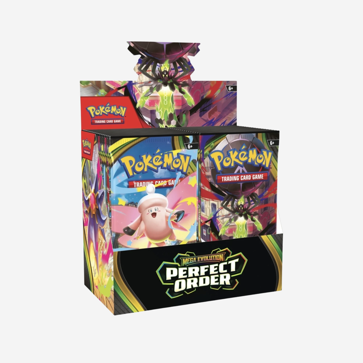 Pokemon TCG: Mega Evolution-Perfect Order Booster Display