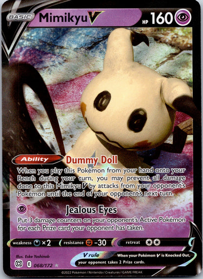 Mimikyu V 068/172 SWSH09: Brilliant Stars (Eske Yoshinob)