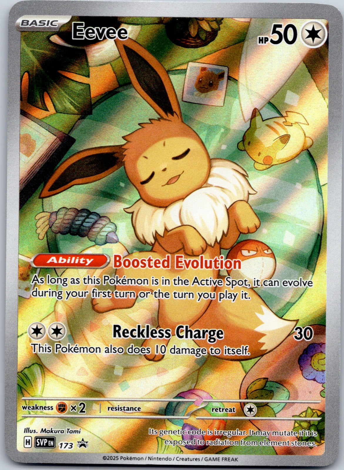 Eevee 173 SV: Scarlet & Violet Promo Cards (Makura Tami)