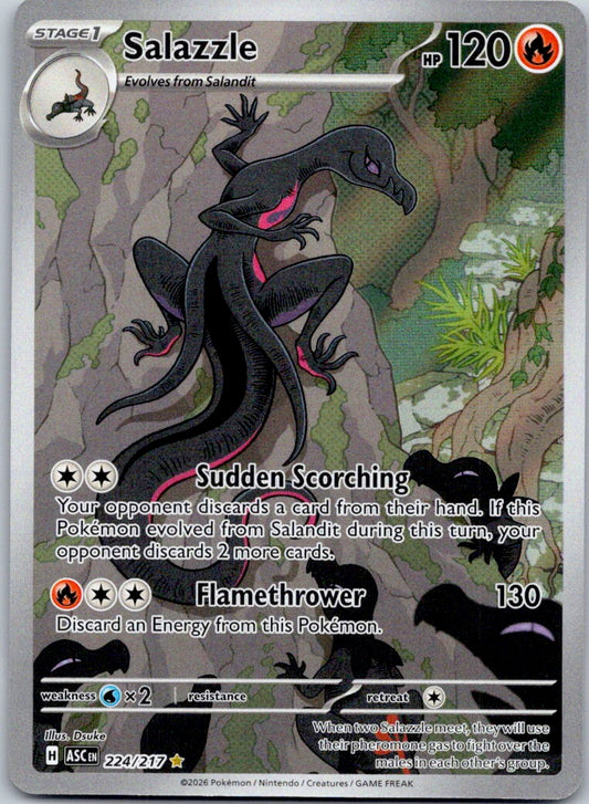 Salazzle 224/217 ME: Ascended Heroes (Dsuke)