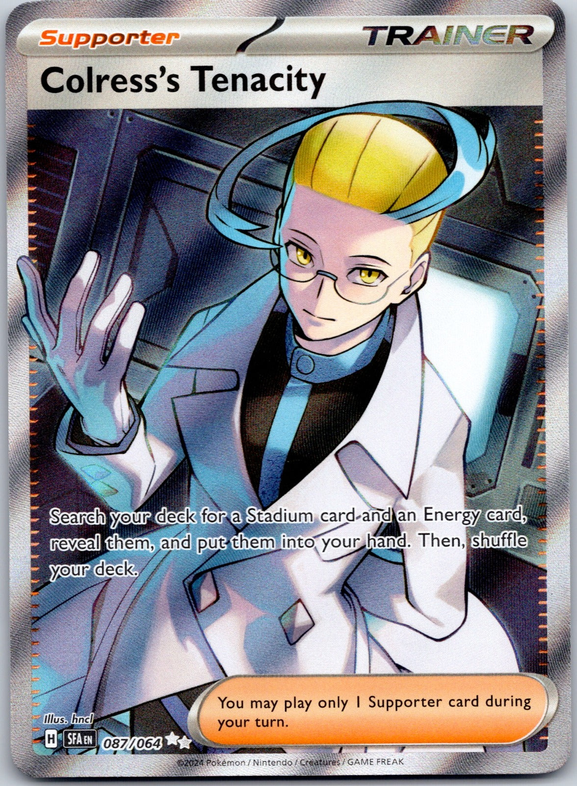 Colress's Tenacity - 087/064 SV: Shrouded Fable (hncl)