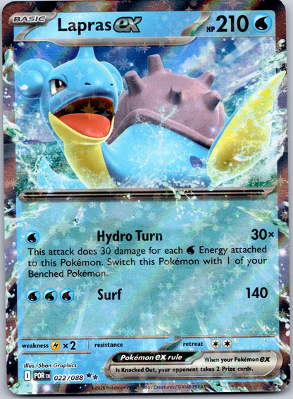 Lapras ex 022/088 ME03: Perfect Order (5ban Graphics)