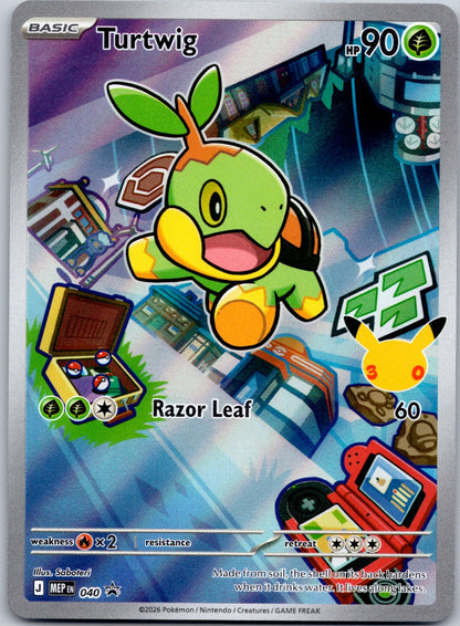 Turtwig 040 ME: Mega Evolution Promo (Saboteri)