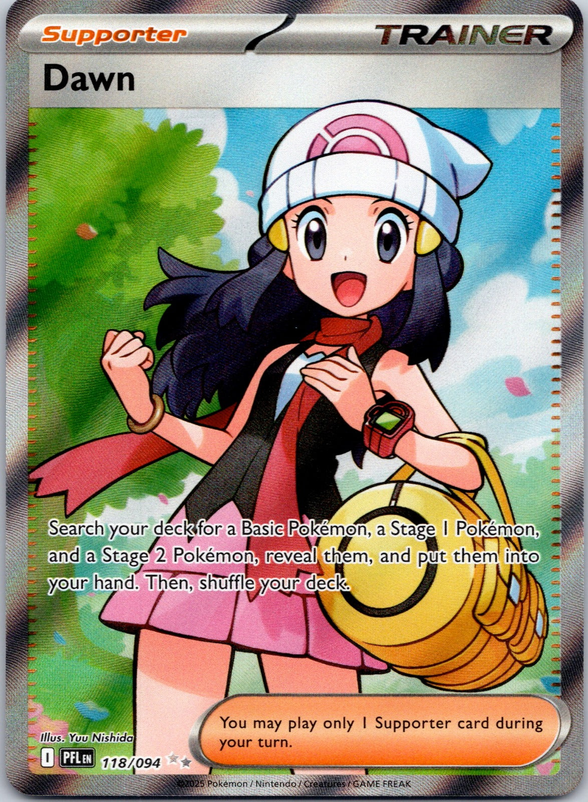 Dawn 118/094 ME02: Phantasmal Flames (Yuu Nishida)