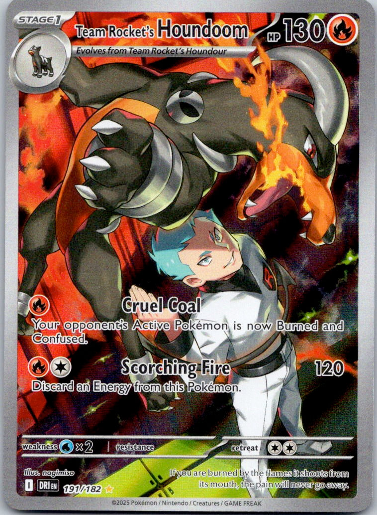 Team Rocket's Houndoom 191/182 SV10: Destined Rivals (nagimiso)