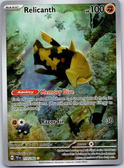 Relicanth 173/162 SV05: Temporal Forces (Mitsuhiro Arita)