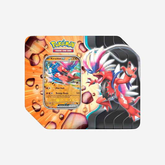 Pokemon TCG: Scarlet & Violet-Journey Together Slashing Legends Tin - Koraidon ex