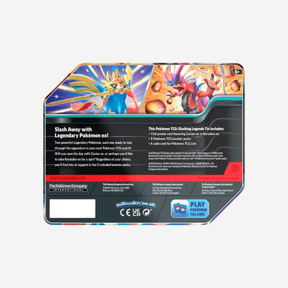 Pokemon TCG: Scarlet & Violet-Journey Together Slashing Legends Tin - Koraidon ex