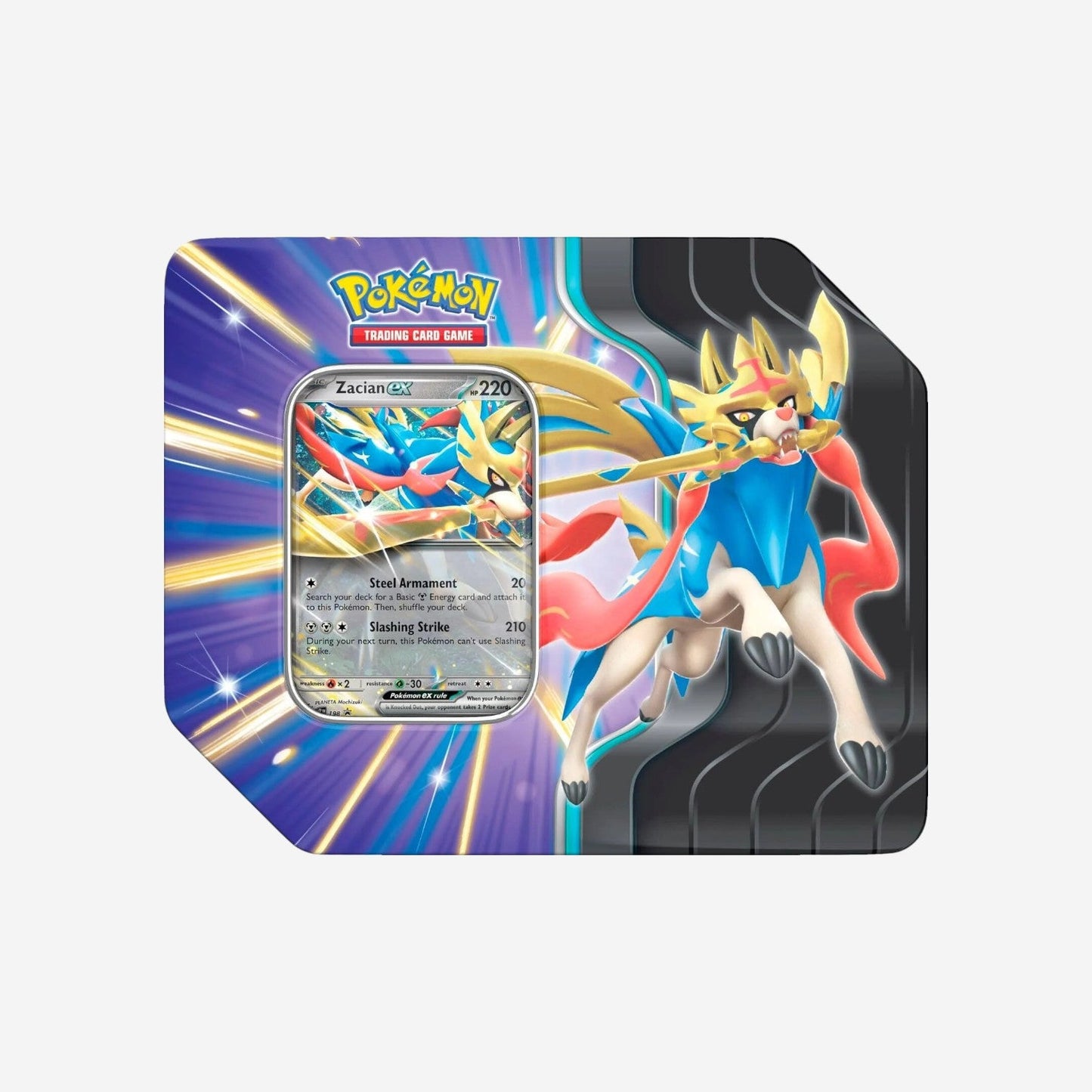 Pokemon TCG: Scarlet & Violet-Journey Together Slashing Legends Tin - Zacian ex