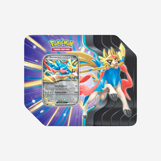Pokemon TCG: Scarlet & Violet-Journey Together Slashing Legends Tin - Zacian ex