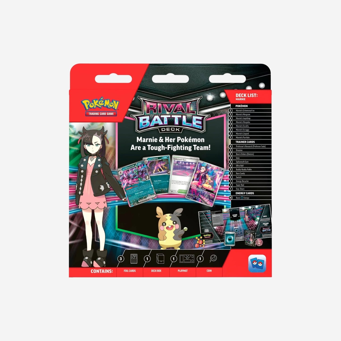 Pokemon TCG: Scarlet & Violet-Destined Rivals Marnie Rival Battle Deck