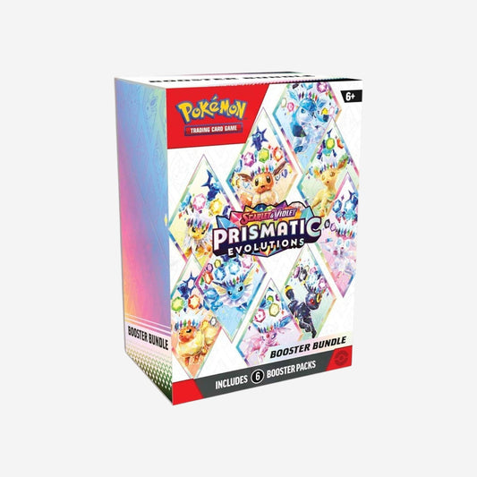 Pokemon TCG: Scarlet & Violet-Prismatic Evolutions Booster Bundle
