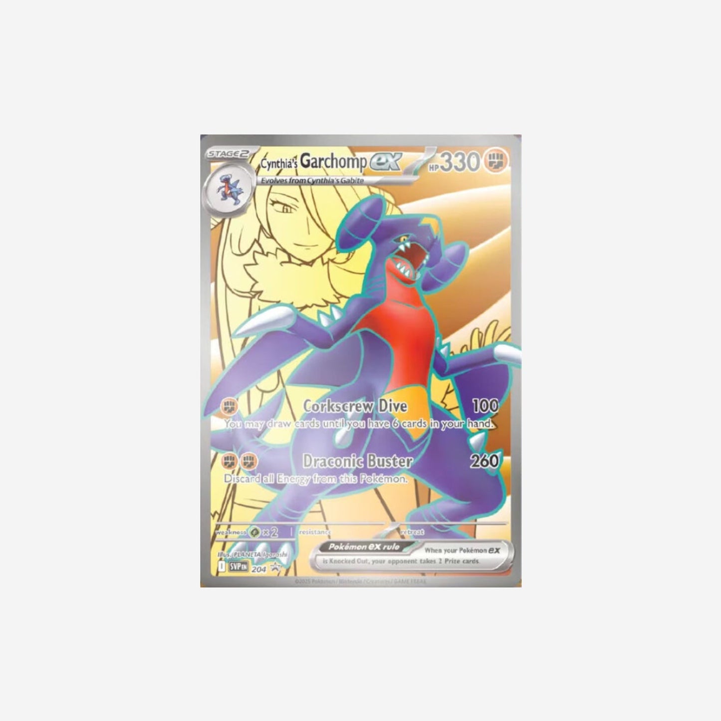 Pokemon TCG: Scarlet & Violet-Destined Rivals Cynthia's Garchomp Premium Collection