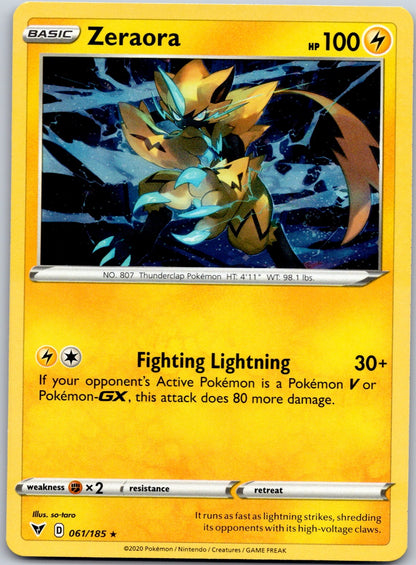 Zeraora 061/185 SWSH04: Vivid Voltage (so-taro)