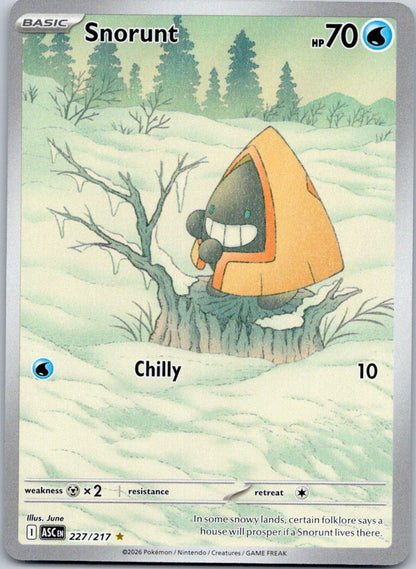 Snorunt 227/217 ME: Ascended Heroes (Wintr Wandr)