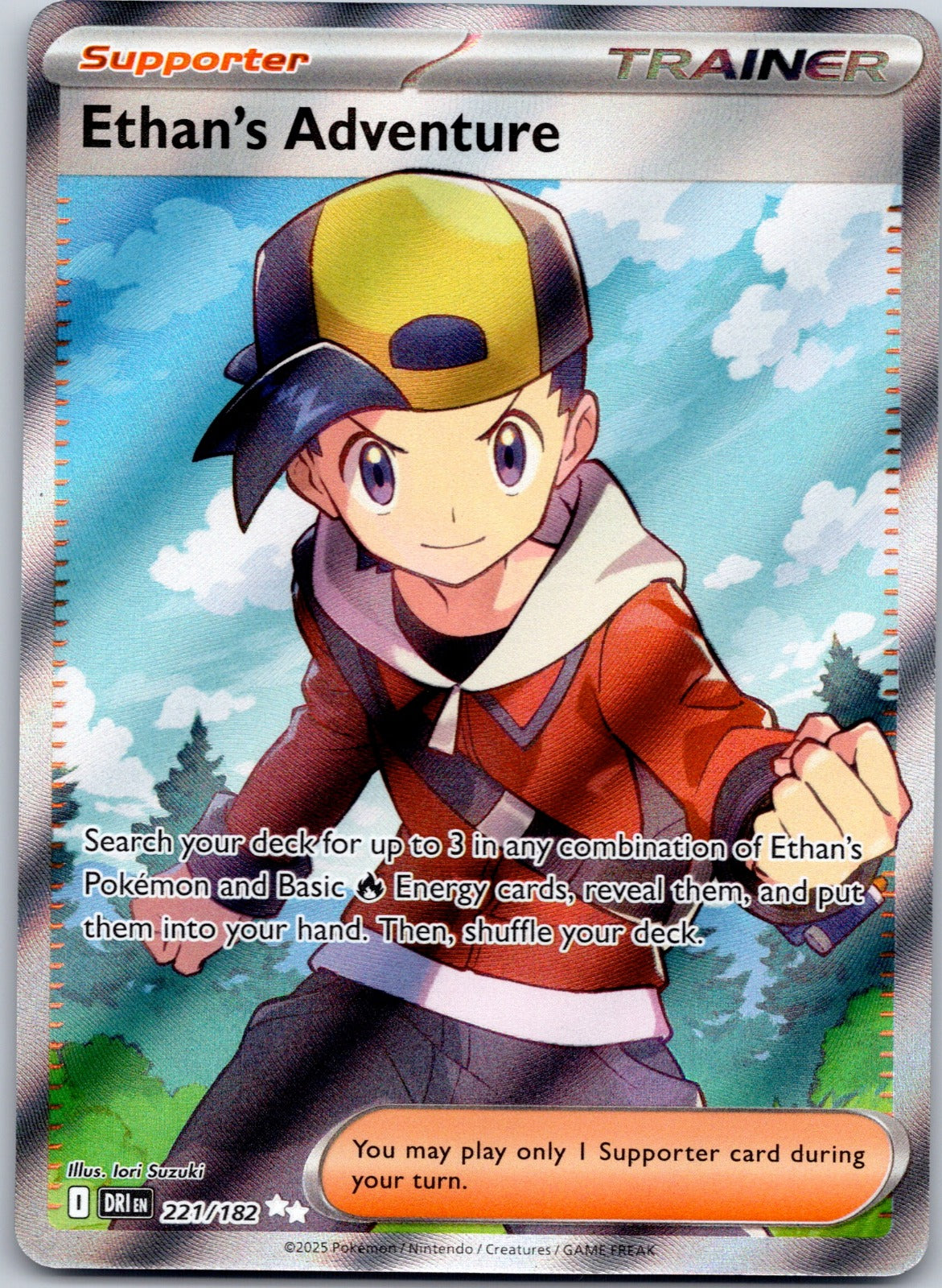 Ethan's Adventure - 221/182 SV10: Destined Rivals (Suzuki)