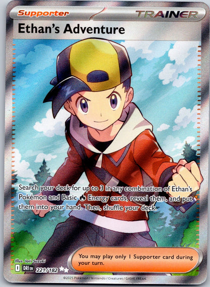 Ethan's Adventure - 221/182 SV10: Destined Rivals (Suzuki)