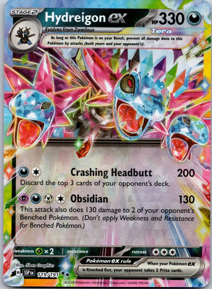 Hydreigon ex 119/191 SV08: Surging Sparks (5ban Graphics)