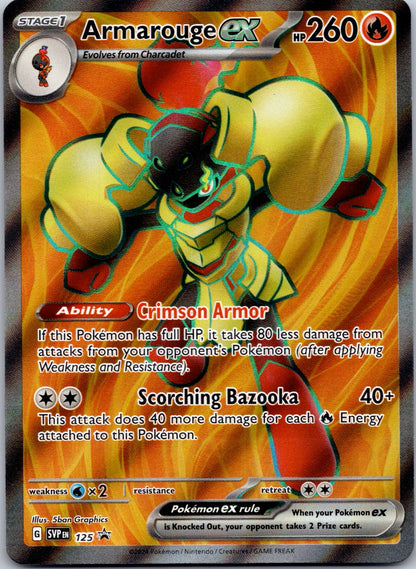 Armarouge ex - 125 SV: Scarlet & Violet Promo Cards (DOM)
