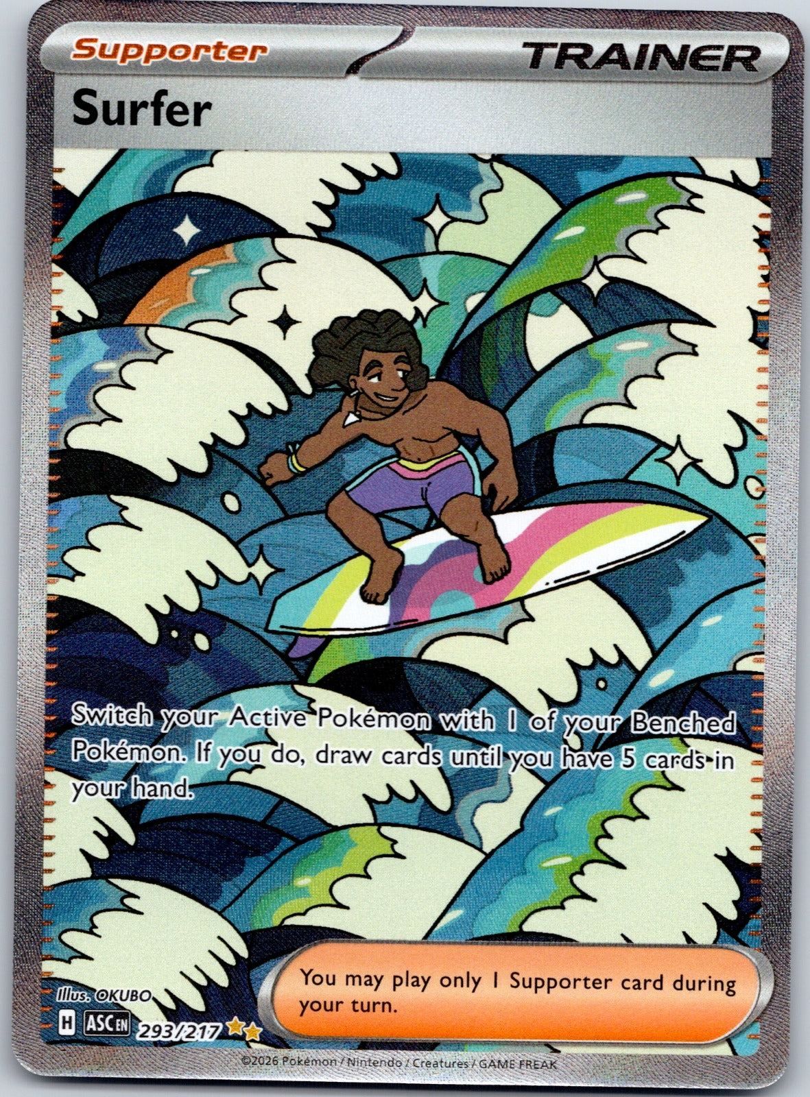 Surfer - 293/217 ME: Ascended Heroes (Hideki Ishikawa)