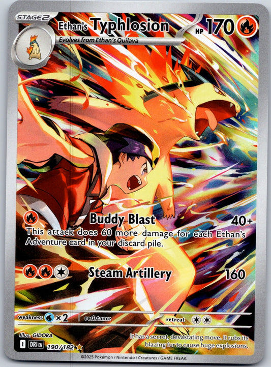Ethan's Typhlosion 190/182 SV10: Destined Rivals (En Morikura)