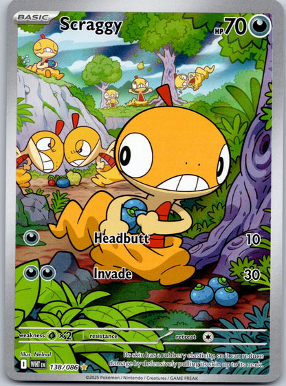 Scraggy 138/086 SV: White Flare (Nelnal)