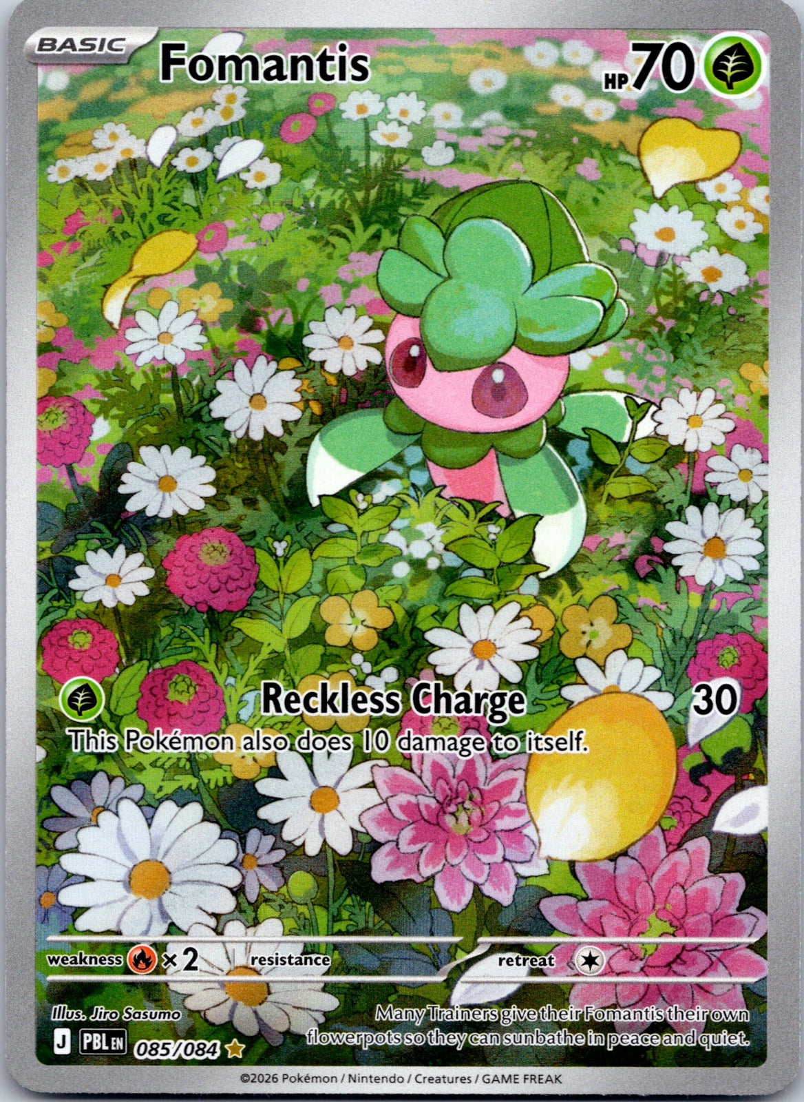 Fomantis 085/084 ME05: Pitch Black (Jiro Sasumo)