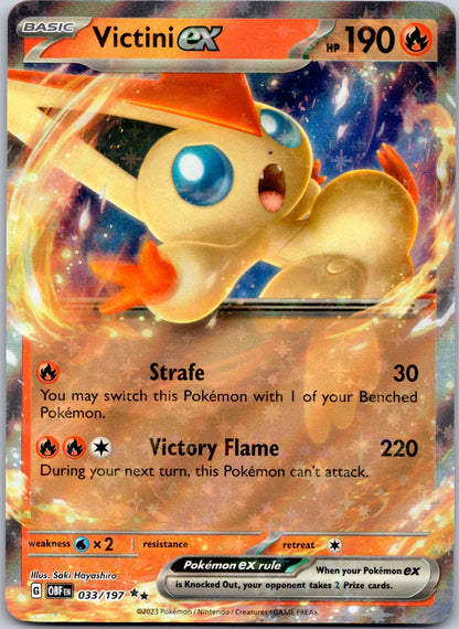 Victini ex 033/197 SV03: Obsidian Flames (Saki Hayashiro)
