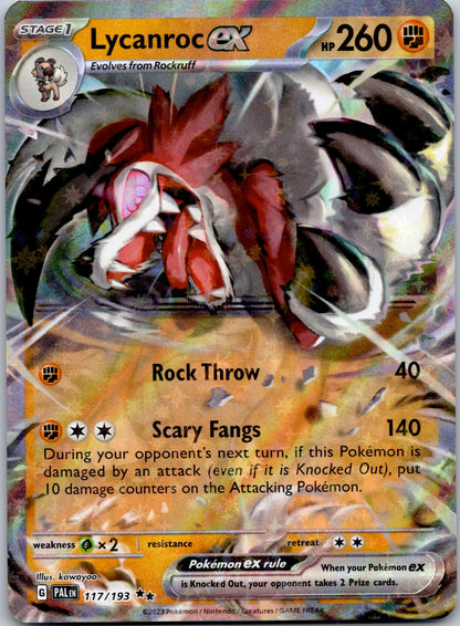 Lycanroc ex 117/193 SV02: Paldea Evolved (kawayoo)