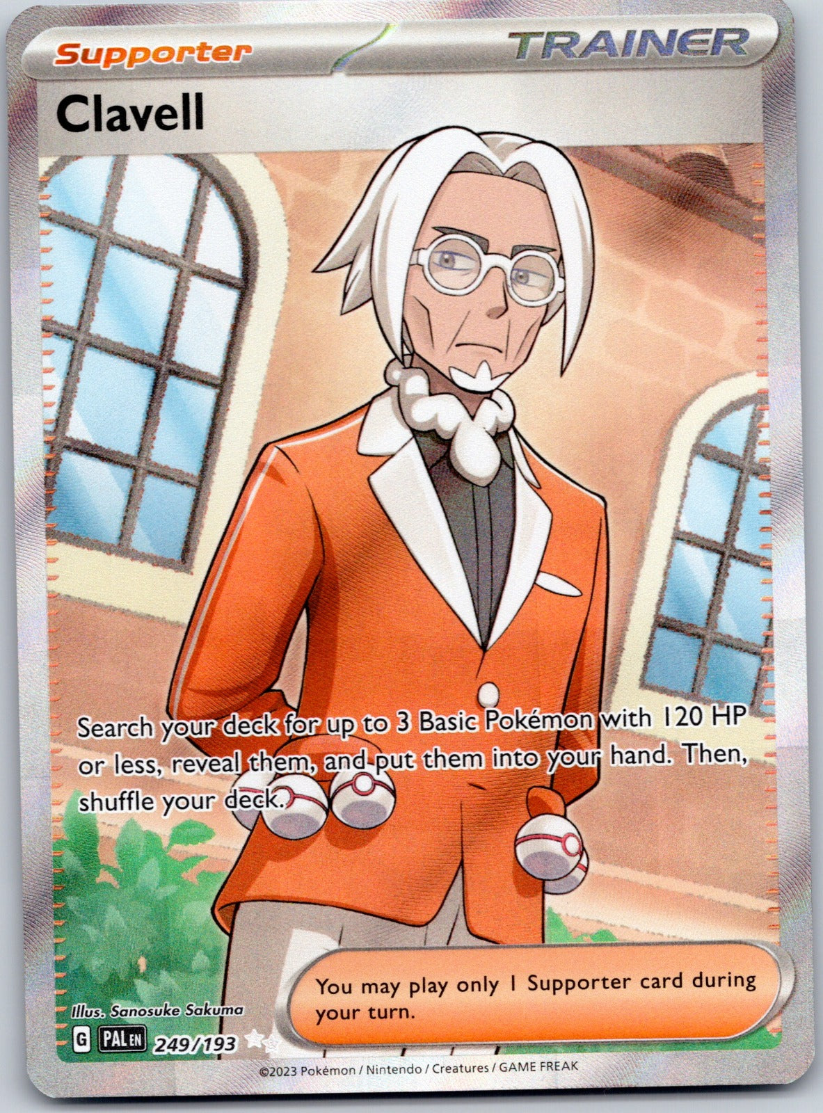Clavell - 249/193 SV02: Paldea Evolved (Sanosuke Sakuma)
