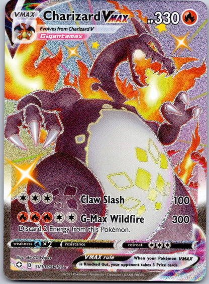 Charizard VMAX SV107/SV122 Shining Fates: Shiny Vault (aky CG Works)