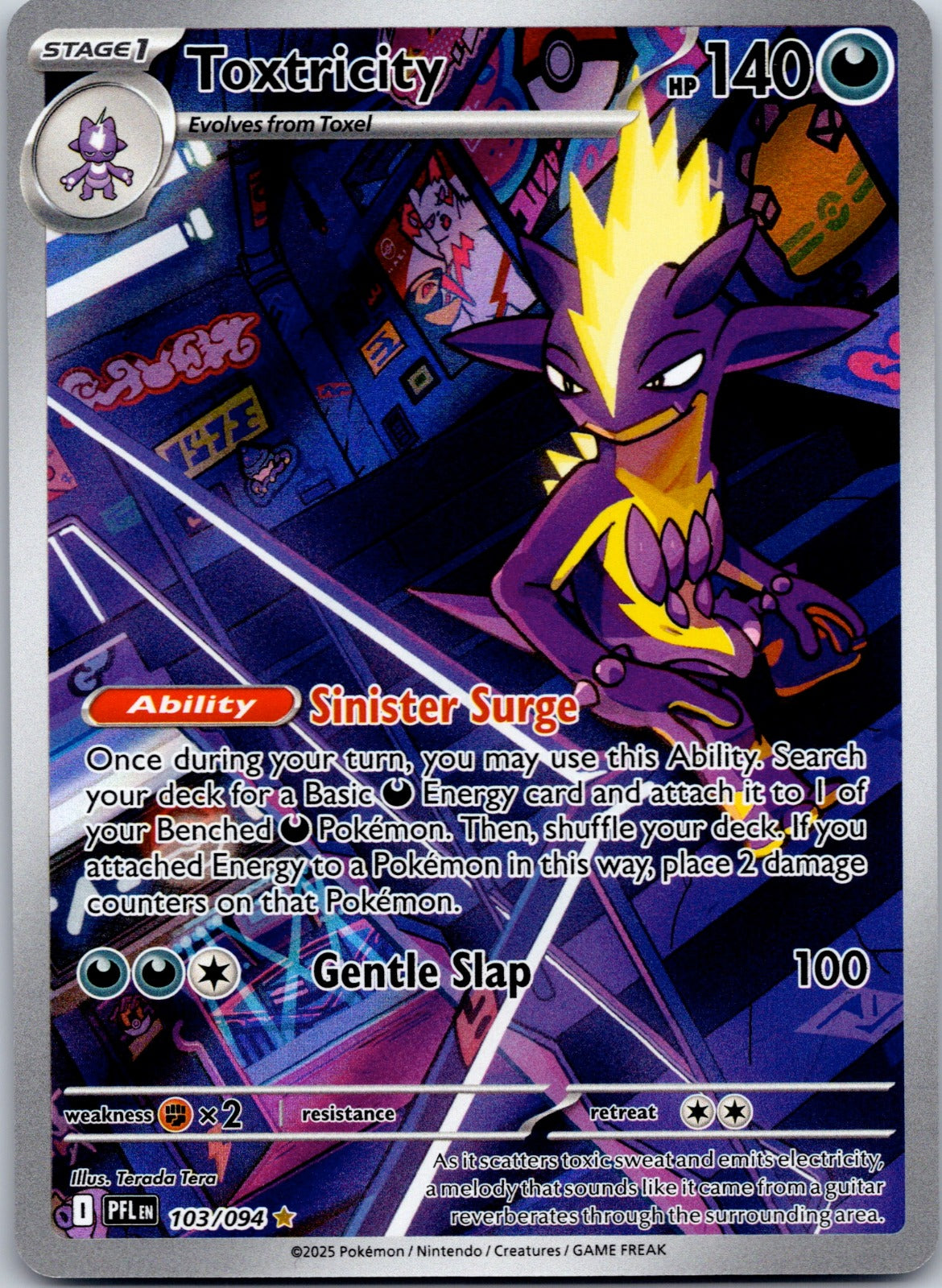 Toxtricity 103/094 ME02: Phantasmal Flames (DOM)