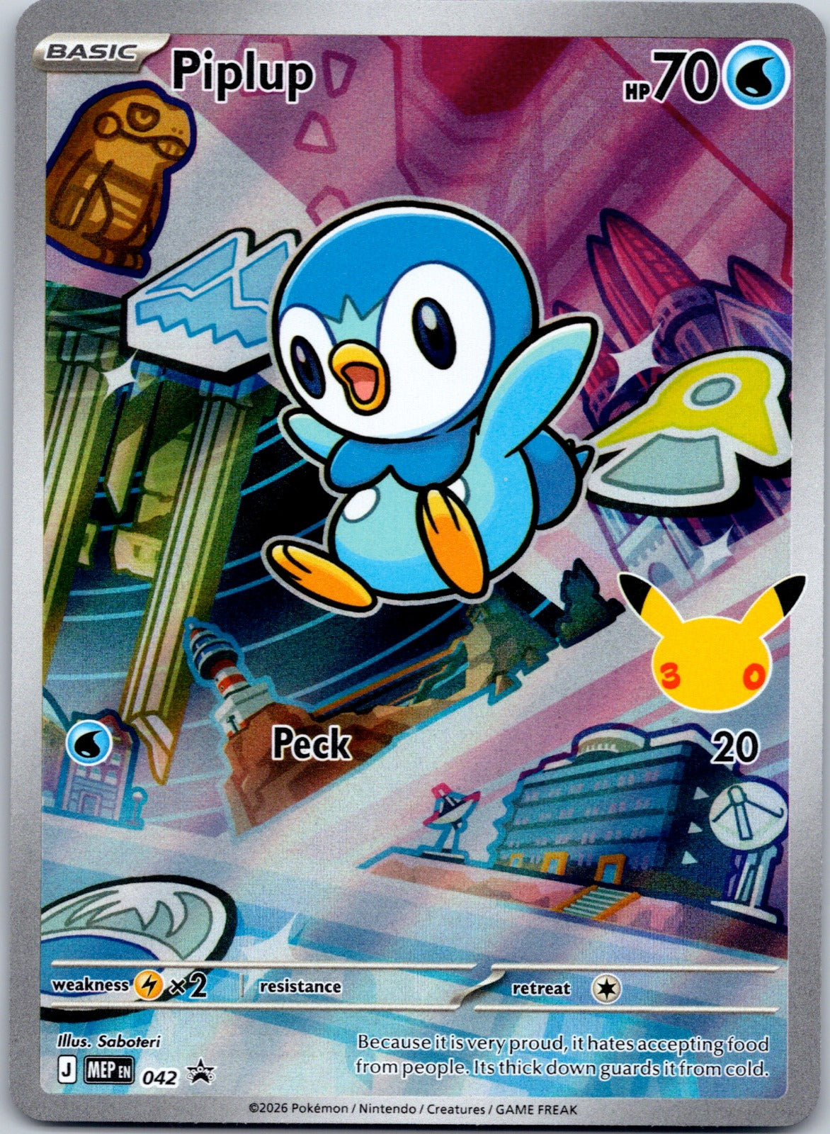 Piplup 042 ME: Mega Evolution Promo (Saboteri)