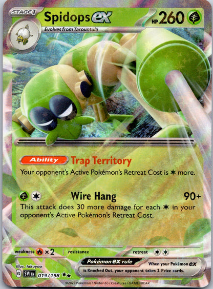 Spidops ex 019/198 SV01: Scarlet & Violet Base Set (Midori Harada)
