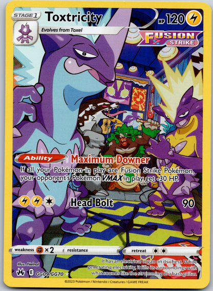 Toxtricity GG09/GG70 SWSH: Crown Zenith: Galarian Gallery (Nelnal)