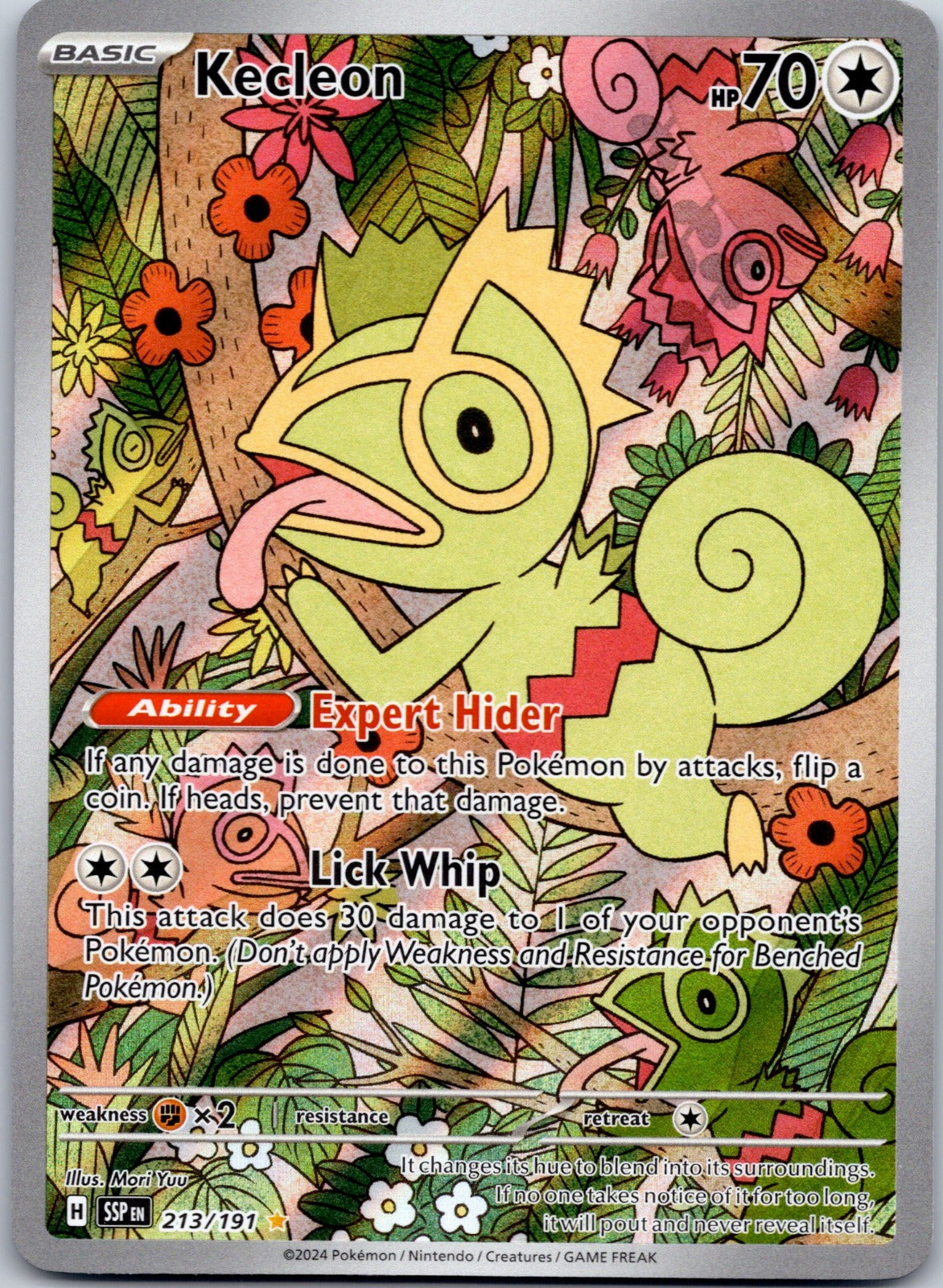 Kecleon 213/191 SV08: Surging Sparks (Mori Yuu)