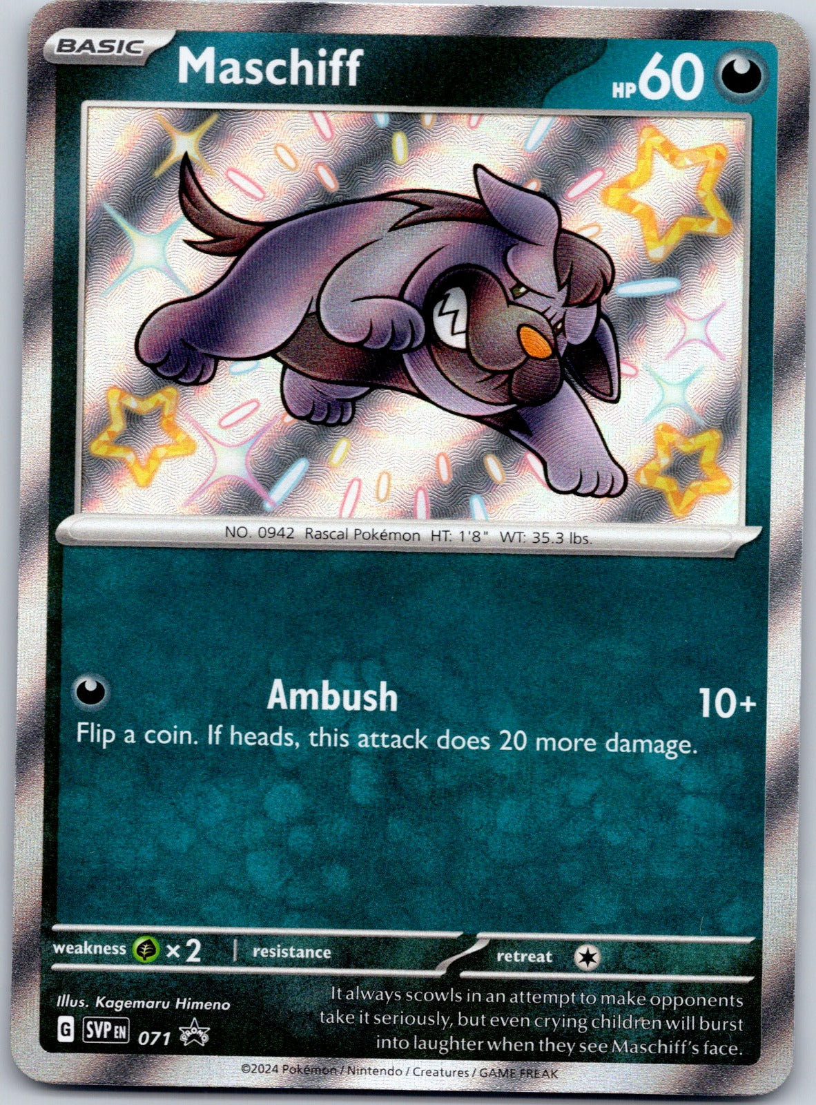 Maschiff - 071 SV: Scarlet & Violet Promo Cards (DOM)