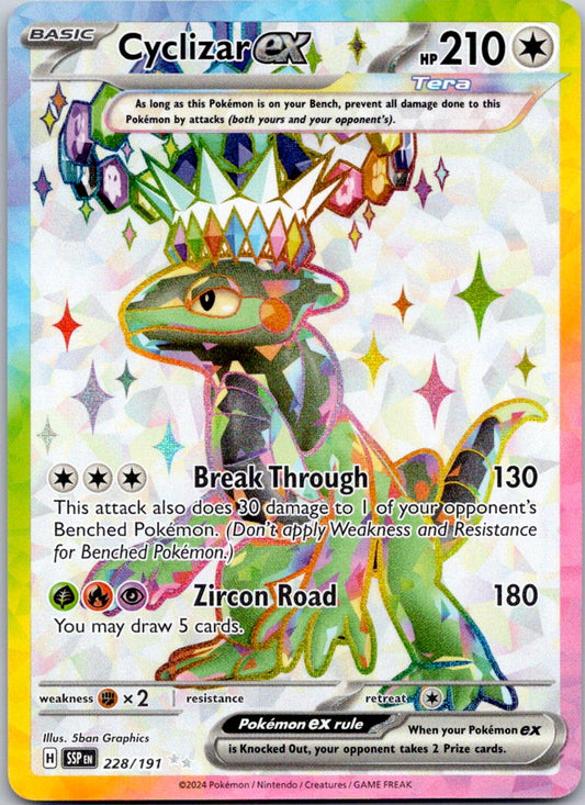 Cyclizar ex 228/191 SV08: Surging Sparks (5ban Graphics)