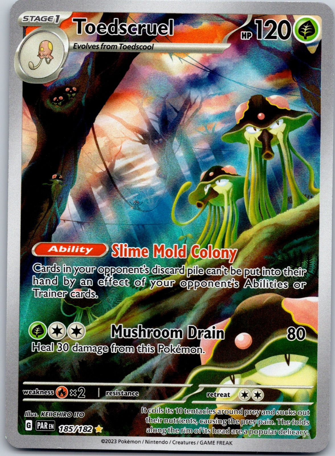 Toedscruel 185/182 SV04: Paradox Rift (KEIICHIRO ITO)