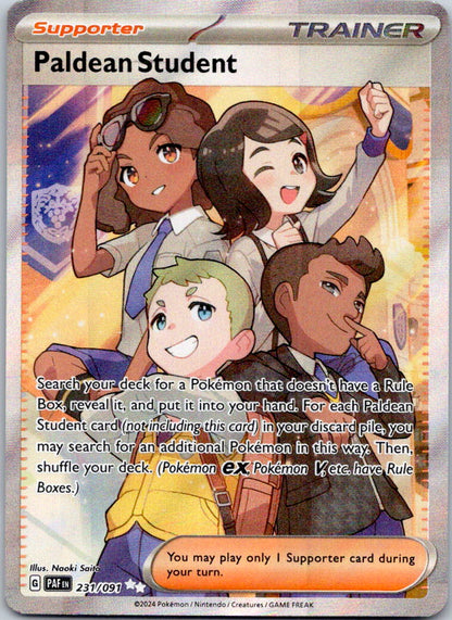 Paldean Student 231/091 SV: Paldean Fates (Naoki Saito)