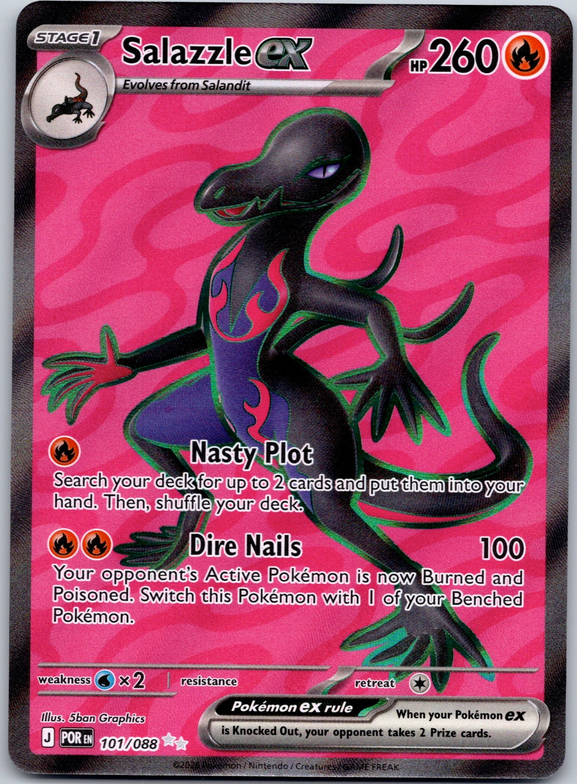 Salazzle ex 101/088 ME03: Perfect Order (5ban Graphics)