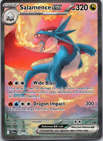 Salamence ex - 187/159 SV09: Journey Together (Tsuyoshi Nagano)